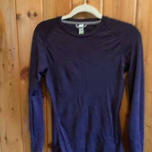 Smartwool , Merino wool, Purple Long Sleeve Shirt, M